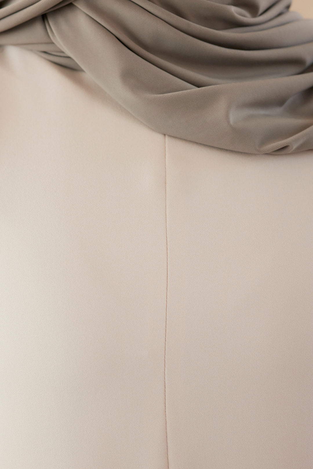 LONG SLEEVE DRESS - BONE