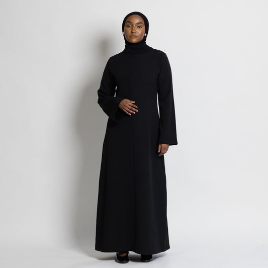 LONG SLEEVE DRESS - BLACK